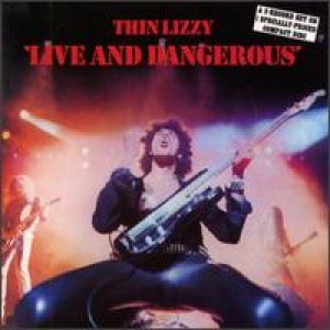 Thin Lizzy - Live And Dangerous cover art