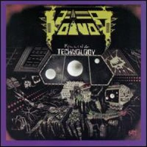 Voivod - Killing Technology cover art Voivod - Killing Technology cover art