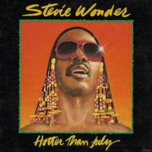 Stevie Wonder - Hotter Than July cover art