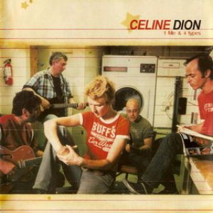 Celine Dion - 1 fille & 4 types cover art Celine Dion - 1 fille & 4 types cover art