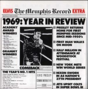 Elvis Presley - The Memphis Record cover art Elvis Presley - The Memphis Record cover art