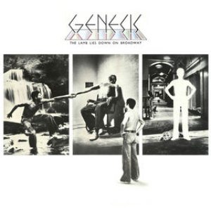 Genesis - The Lamb Lies Down on Broadway cover art