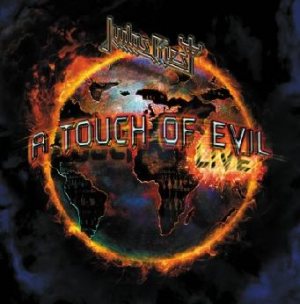 Judas Priest - A Touch of Evil: Live cover art