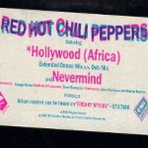 Red Hot Chili Peppers - Hollywood (Africa) cover art