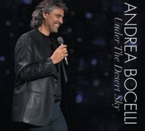 Andrea Bocelli - Under the Desert Sky cover art