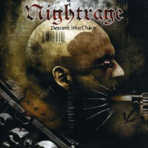 Nightrage - Descent into Chaos cover art