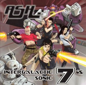 Ash - Intergalactic Sonic 7″s cover art