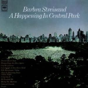 Barbra Streisand - A Happening in Central Park cover art