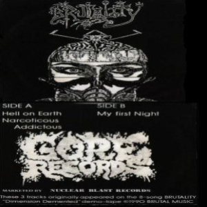 Brutality - Hell on Earth cover art Brutality - Hell on Earth cover art