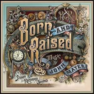 John Mayer - Born and Raised cover art