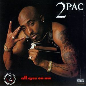 2Pac - All Eyez on Me cover art