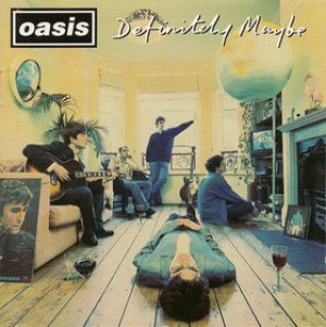Oasis - Definitely Maybe cover art