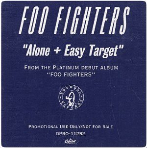 Foo Fighters - Alone + Easy Target cover art