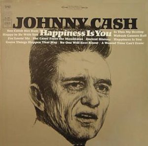 Johnny Cash - Happiness Is You cover art