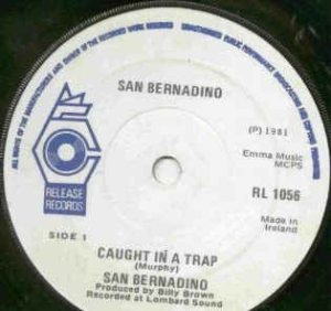 San Bernadino - Caught in a Trap cover art