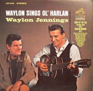 Waylon Jennings - Waylon Sings Ol' Harlan cover art Waylon Jennings - Waylon Sings Ol' Harlan cover art