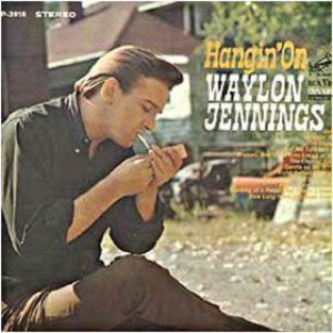 Waylon Jennings - Hangin' On cover art