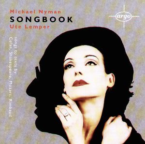 Michael Nyman - Songbook cover art