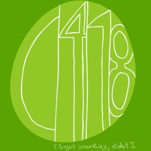 C418 - I forgot something, didn't I. cover art