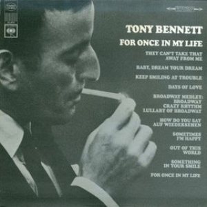Tony Bennett - For Once in My Life cover art