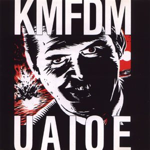 KMFDM - UAIOE cover art KMFDM - UAIOE cover art
