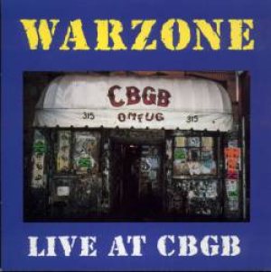 Warzone - Live at CBGB cover art