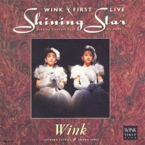 Wink - First Live Shining Star cover art