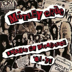 Mötley Crüe - Decade of Decadence cover art