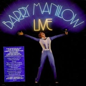 Barry Manilow - Live cover art