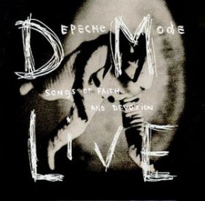 Depeche Mode - Songs of Faith and Devotion Live cover art