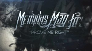Memphis May Fire - Prove Me Right cover art Memphis May Fire - Prove Me Right cover art