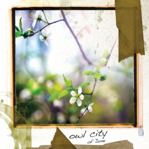 Owl City - Of June cover art Owl City - Of June cover art