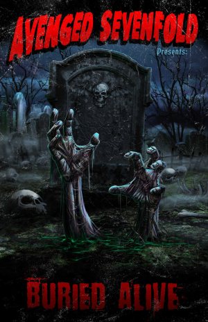 Avenged Sevenfold - Buried Alive cover art Avenged Sevenfold - Buried Alive cover art