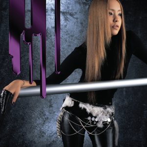 安室奈美恵 - LOVE ENHANCED (ハート) single collection cover art