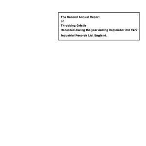 Throbbing Gristle - The Second Annual Report cover art Throbbing Gristle - The Second Annual Report cover art