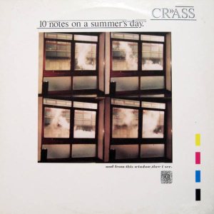 Crass - Ten Notes on a Summer's Day cover art Crass - Ten Notes on a Summer's Day cover art