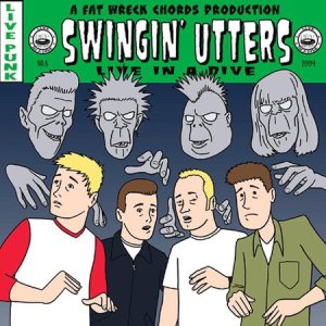 Swingin' Utters - Live in a Dive cover art