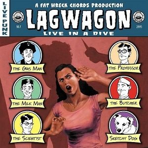 Lagwagon - Live in a Dive cover art