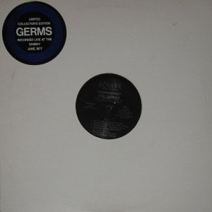 The Germs - Germicide cover art