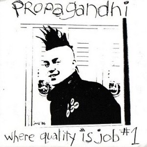 Propagandhi - Where Quality is Job #1 cover art