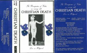 Christian Death - The Decomposition of Violets - Live in Hollywood cover art