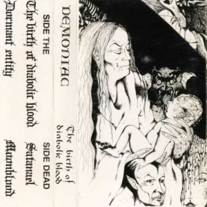 Demoniac - The Birth of Diabolic Blood cover art