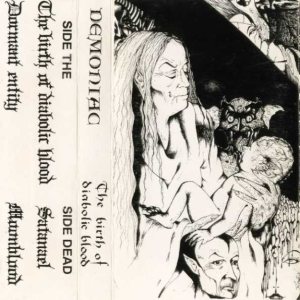 Demoniac - The Birth of Diabolic Blood cover art Demoniac - The Birth of Diabolic Blood cover art