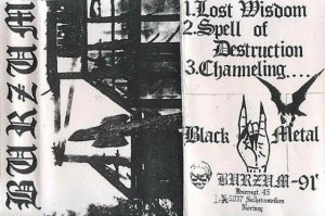 Burzum - Demo I cover art Burzum - Demo I cover art