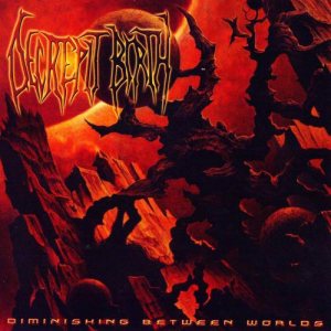 Decrepit Birth - Diminishing Between Worlds cover art