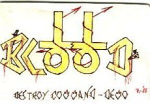 Blood - Destroy Command cover art Blood - Destroy Command cover art