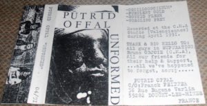 Putrid Offal - Unformed cover art