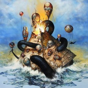 Circa Survive - Descensus cover art Circa Survive - Descensus cover art