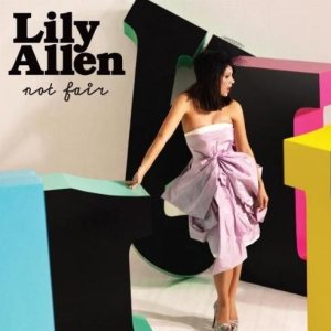 Lily Allen - Not Fair cover art Lily Allen - Not Fair cover art