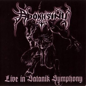 Adokhsiny - Live in Satanik Symphony cover art Adokhsiny - Live in Satanik Symphony cover art